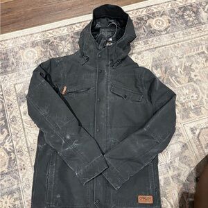 Oakley ski/snowboard Men's Dark Gray Tactical Jacket, shell